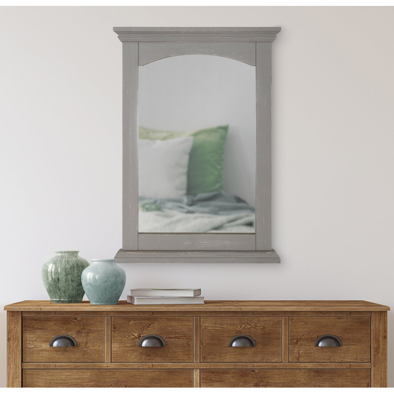 Alcott Hill® Meriline Distressed Accent Mirror & Reviews Wayfair